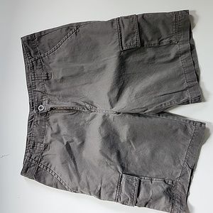 Open Trail Gray cargo Shorts sz 36